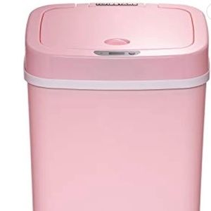 Pink Automatic Trash Can